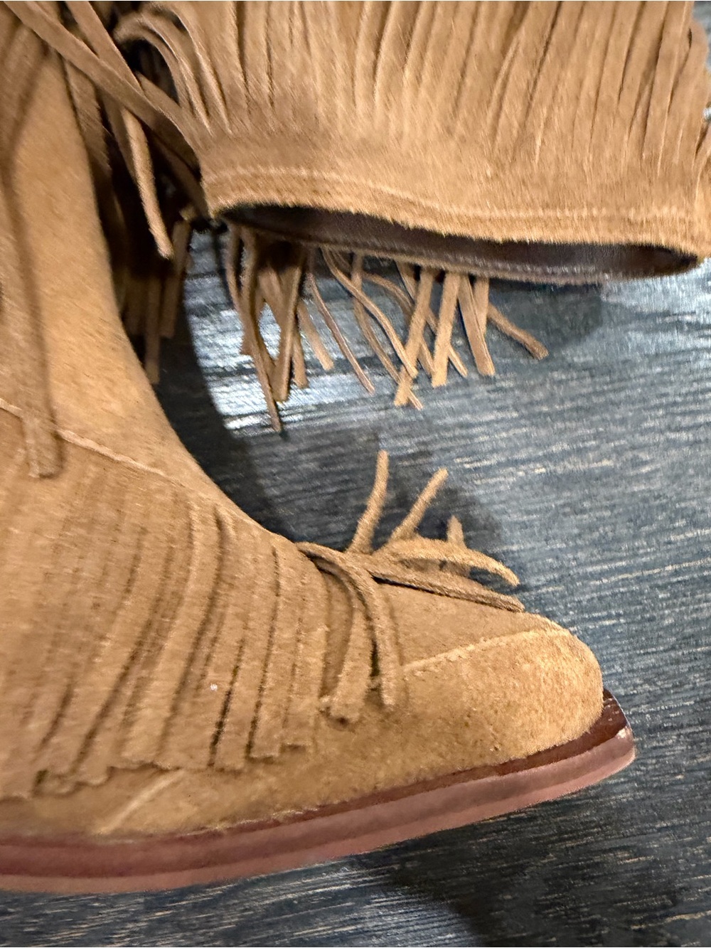 Dolce Vita torey booties chestnut suede size 9 - Picture 3 of 13